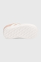 adidas Originals sneakersy dziecięce GAZELLE CF EL IH0336 różowy