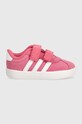 Dětské sneakers boty adidas VL COURT 3.0 CF IH4957 růžová AW24