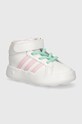 adidas sneakers pentru copii GRAND COURT MID Produs pentru bebe alb IE8704