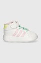 adidas sneakers pentru copii GRAND COURT MID IE8704 alb AW24