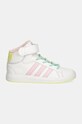 adidas sneakers pentru copii GRAND COURT MID IE8705 alb AW24