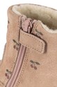 Дитячі замшеві черевики Konges Sløjd PIPPI PULL ON BOOT KS101280 помаранчевий