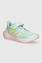 зелений Дитячі кросівки adidas Tensaur Run 3.0 EL C Для дівчаток