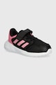 Παιδικά αθλητικά παπούτσια adidas Tensaur Run 3.0 EL συνθετικό μαύρο IH7779