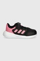 Detské tenisky adidas Tensaur Run 3.0 EL IH7779 čierna AW24