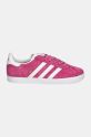 Dětské semišové sneakers boty adidas Originals GAZELLE IF9801 růžová AW24