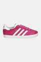 Дитячі замшеві кросівки adidas Originals GAZELLE C IF9806 рожевий AW24