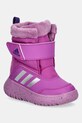 adidas śniegowce dziecięce Winterplay syntetyczny fioletowy IE8672