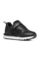 Geox sneakersy dziecięce FASTICS imitacja skóry licowej czarny J46GZB.0BCBL.24.27