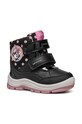 Geox cizme de iarna pentru copii FLANFIL ABX imitatie de piele negru B463WC.0BCMN.20.23