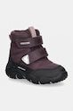 Παιδικές μπότες χιονιού Geox BALTIC ABX συνθετικό μωβ B4654B.0FU50.20.23