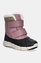 Geox buty zimowe dziecięce FLEXYPER AB syntetyczny różowy J46APC.054FU.28.35