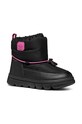 Geox cizme de iarna pentru copii WILLABOOM imitatie de piele negru J46HWE.0FU54.28.35