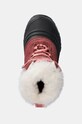 The North Face cizme de iarna copii SHELLISTA V LACE WP burgundia NF0A7W5X7I01