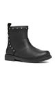 Geox botki dziecięce ECLAIR imitacja skóry licowej czarny J469QC.000BC.28.35