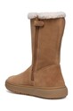Geox cizme de iarna pentru copii din piele intoarsa THELEVEN WPF maro J46HYA.00022.24.27