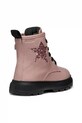 Κοριτσίστικα Παιδικές δερμάτινες μπότες Geox KIDDARTAH B465YA.085EW.24.27 ροζ