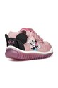 Dziewczynka Geox sneakersy dziecięce x Disney B4661B.0AJ02. różowy