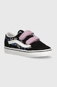 Vans tenisi copii Old Skool piele întoarsă violet VN0009RCBML1