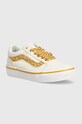 Dětské tenisky Vans Old Skool semišová kůže žlutá VN000CYV6GL1