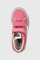 rosa Vans scarpe da ginnastica in pelle scamosciata bambino/a SK8-Mid Reissue