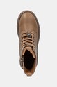 Дитячі шкіряні черевики Tommy Hilfiger коричневий T3A5.33568.35.40