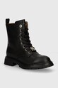 Дитячі шкіряні черевики Tommy Hilfiger без утеплення чорний T3A5.33568.35.40