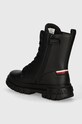 Девочка Детские ботинки Tommy Hilfiger T3A5.33600.35.40 чёрный
