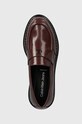 Mokasíny Calvin Klein Jeans burgundské V4A4.81027.35.39