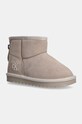 Calvin Klein Jeans cizme de zapada din piele intoarsa izolat bej V3A5.81036.30.34