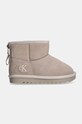 Calvin Klein Jeans cizme de zapada din piele intoarsa V3A5.81036.30.34 bej AW24
