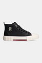 Детски високи кецове Tommy Hilfiger T3A9.33544.35.40 черен AW24