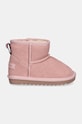 Dětské semišové sněhule Tommy Hilfiger T1A5.33614.27.29 růžová AW24