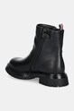 Девочка Детские ботинки Tommy Hilfiger T3A5.33566. чёрный