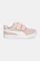 Puma sneakersy dziecięce Courtflex V3 Mesh PS 398085 różowy AW24