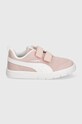 Дитячі кросівки Puma Courtflex V3 Mesh PS 398086 рожевий AW24