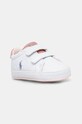 Παιδικά αθλητικά παπούτσια Polo Ralph Lauren HERITAGE COURT II EZ LAYETTE Βρεφικό προϊόν λευκό RL00989110