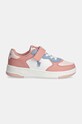 Polo Ralph Lauren sneakers pentru copii MASTERS COURT PS RL01242650 roz AW24