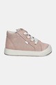 Primigi pantofi din piele intoarsa pentru copii 6851800 roz AW24