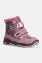 Primigi cizme de iarna pentru copii piele întoarsă roz 6861200.25.29