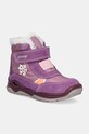 Primigi cizme de iarna pentru copii piele întoarsă violet 6861400.25.29