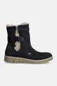 Детские замшевые зимние ботинки Primigi 6872433.31.35 тёмно-синий AW24