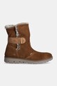 Primigi cizme de iarna pentru copii din piele intoarsa 6872444.36.40 maro AW24