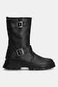 Primigi ghete de iarna pentru copii din piele 6877000.31.35 negru AW24