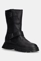 Primigi cizme de iarna din piele neizolat negru 6877000.36.40