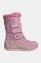 Детские зимние сапоги Primigi 6878433.25.30 розовый AW24