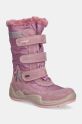 Primigi scarpe invernali bambini pelle scamosciata rosa 6878433.36.40