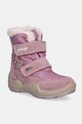 Primigi scarpe invernali bambini pelle scamosciata rosa 6878533.25.30
