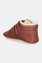 Девочка Кожаные кроссовки для младенцев Froddo PREWALKERS FURRY G1130013.G.22 розовый