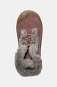 Dětské semišové zimní boty Froddo MINNI SUEDE LACES růžová G2110140.G.25.26